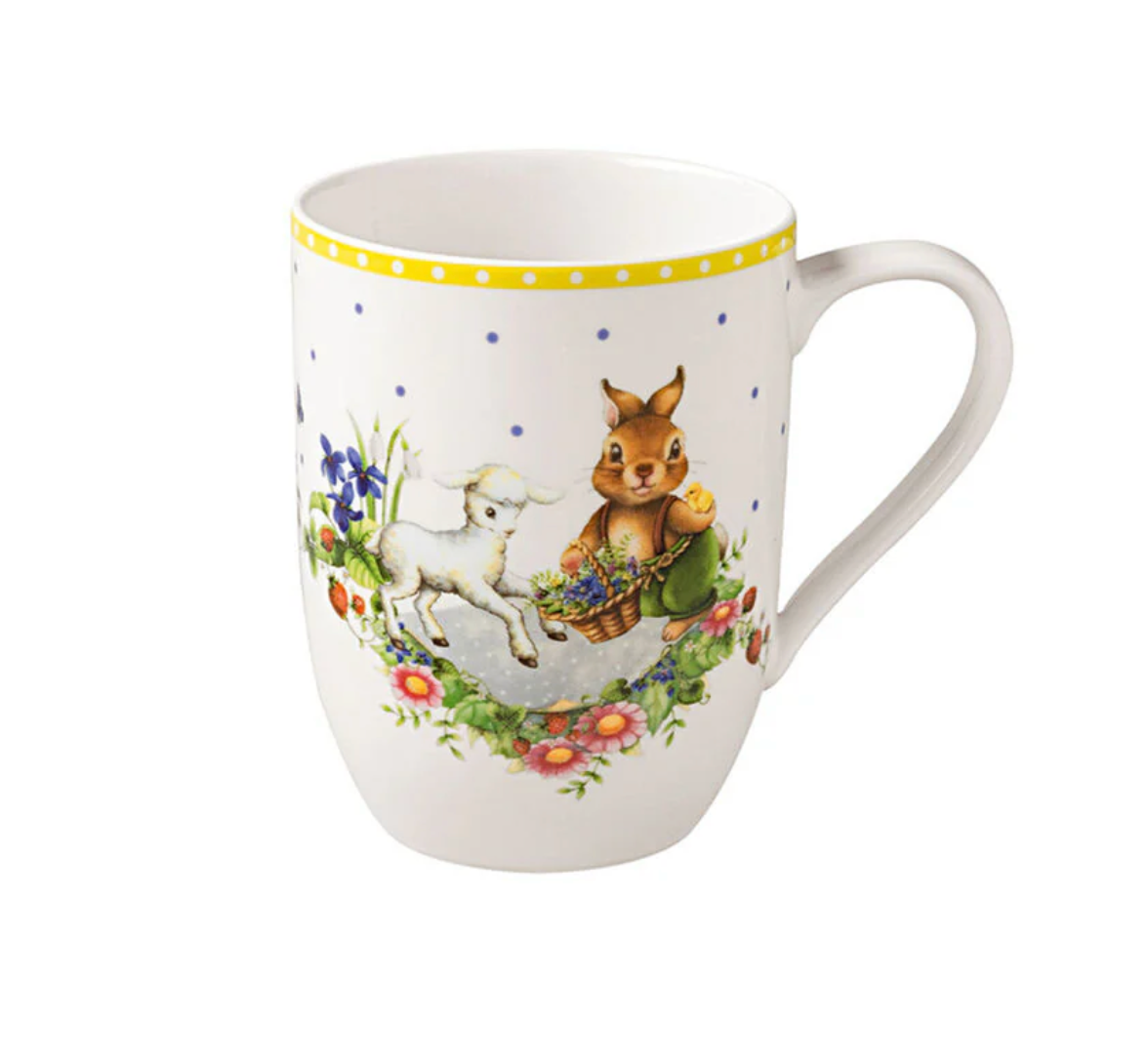 Villeroy & Boch Bicchiere con Manico Nonno Hans e Paul in Porcellana