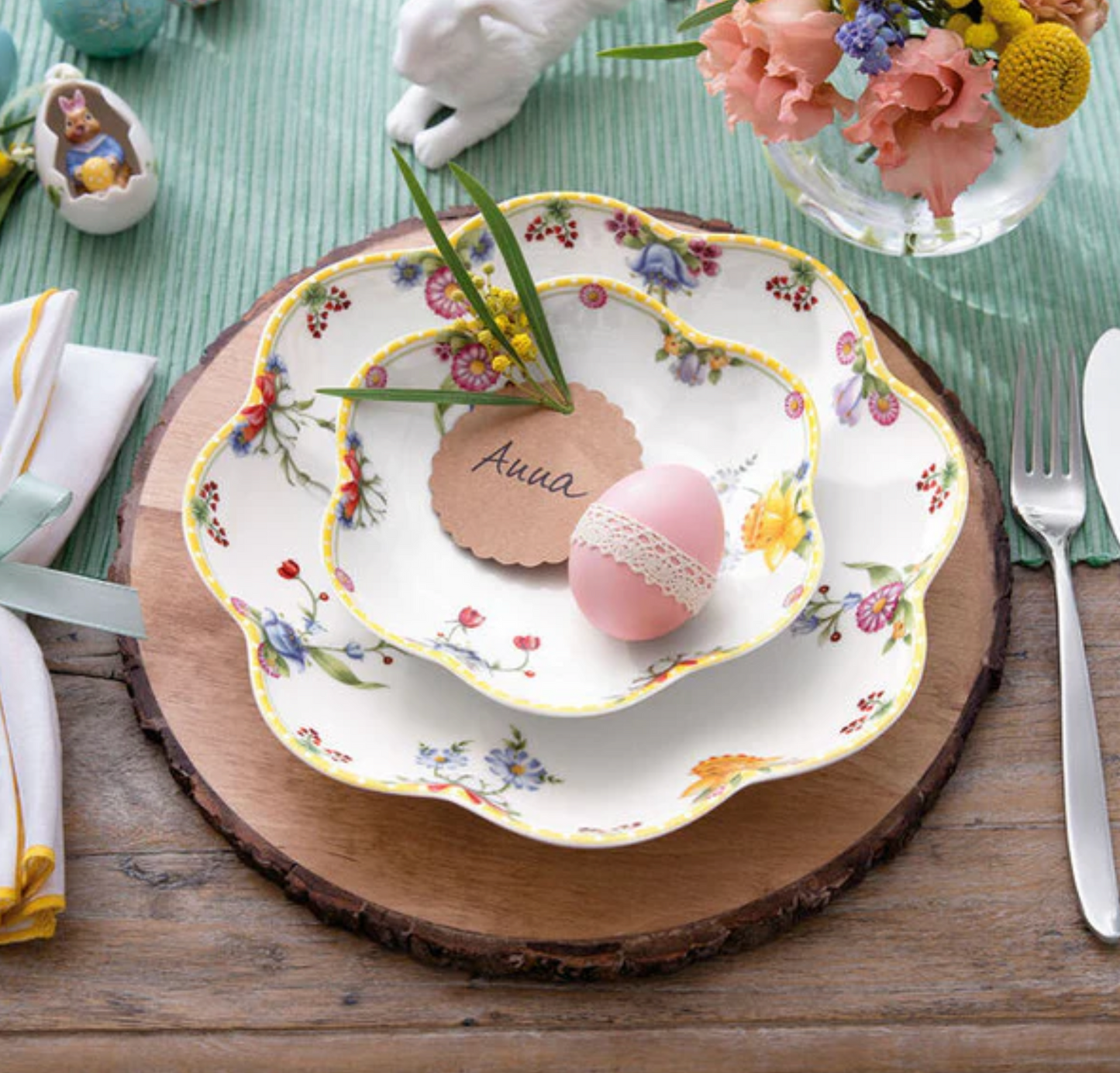 Villeroy & Boch Spring Awakening Ciotola Grande D30 cm in Porcellana