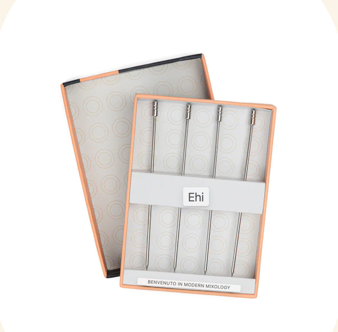 Il Dolly Stette da cocktail in argento