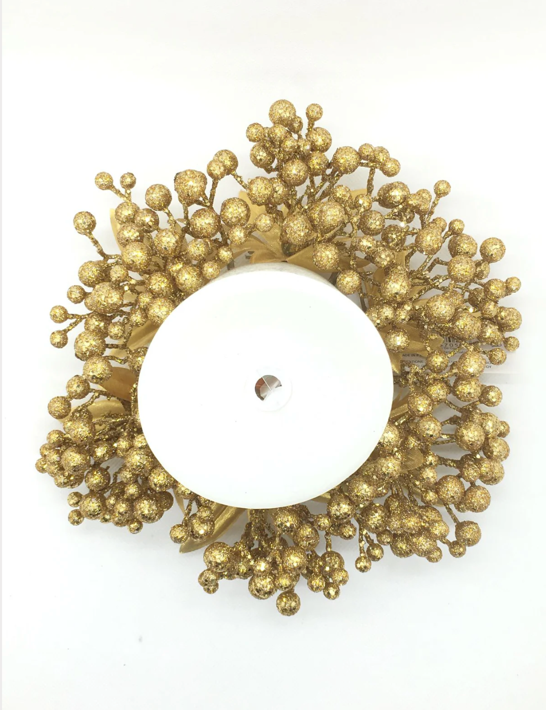 Enzo De Gasperi Corona girocandela Mille Bacche Oro D 12CM