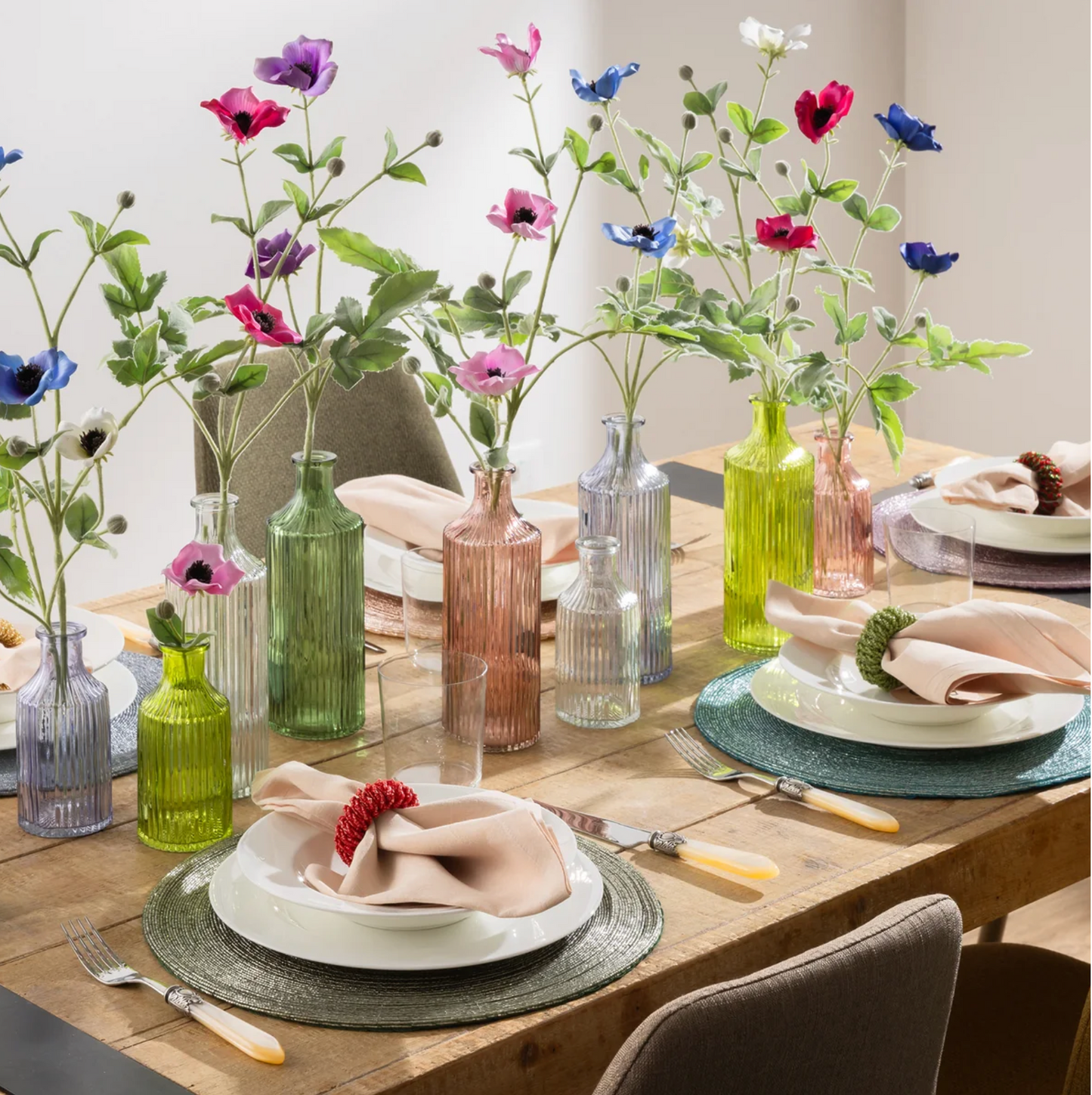 EDG Enzo De Gasperi Portatovagliolo Perline Rotondo D6 cm