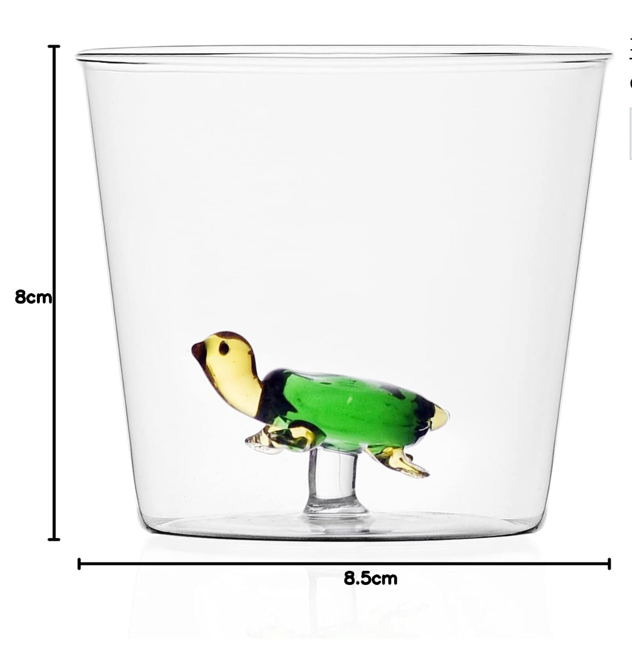 Ichendorf Milano 0.09352372 Tumbler Tartaruga Verde Collezione Animal Farm