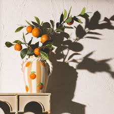 EDG Ramo Decorativo con Arance H 95 cm