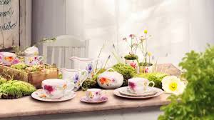 Mariefleur Scodella da portata multicolore, Premium Porcelain