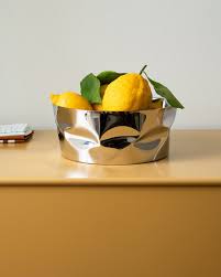 COMPRESSIONI, CESTINO INOX ALESSI
