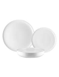 ITSUMO SERVIZIO PIATTI TAVOLA BIANCO 12 PZ