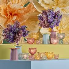 EDG Enzo De Gasperi Portacandela Tulip Testa H10 cm