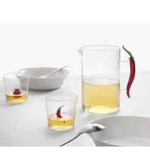 Ichendorf Milano Vegetables Brocca Peperoncino in Vetro Borosilicato