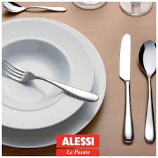 Alessi Nuovo Milano Servizio posate 24 pezzi monoblocco