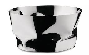 COMPRESSIONI, CESTINO INOX ALESSI