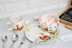 Kiddy Bears Set di stoviglie per bambini 7 pz.