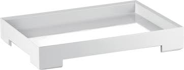 Guzzini Vassoio Essence L Bianco 46x32 cm