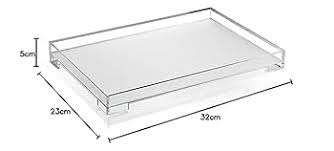 Guzzini Vassoio Essence L Bianco 46x32 cm