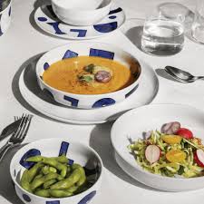 ITSUMO Yunoki Ware SERVIZIO PIATTI TAVOLA 12