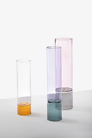 Ichendorf – Vaso Bamboo Grove viola-blu H35