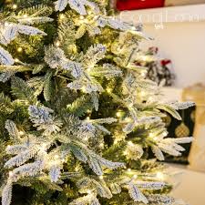 Fiori di Lena- Albero di Natale innevato Vancouver H240 cm