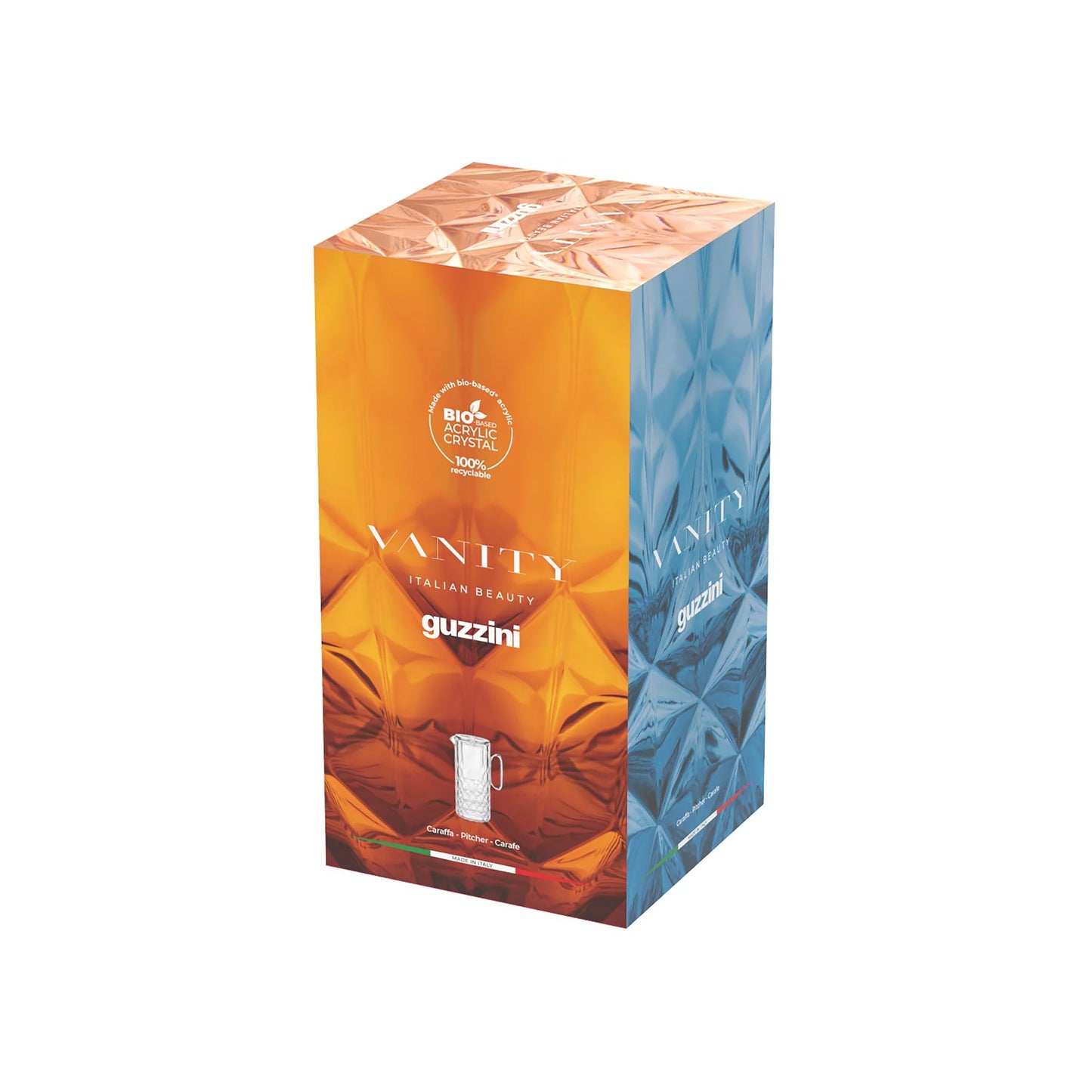 Guzzini Caraffa Vanity 1750 cc Giallo