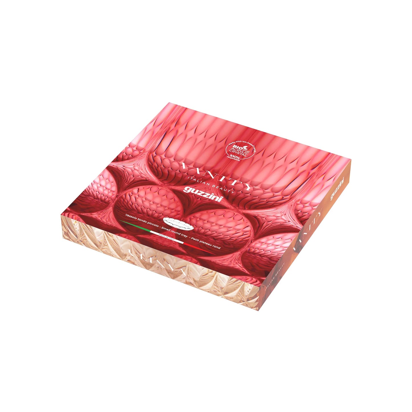 Guzzini Vassoio Tondo Grande Vanity D36 cm Malva