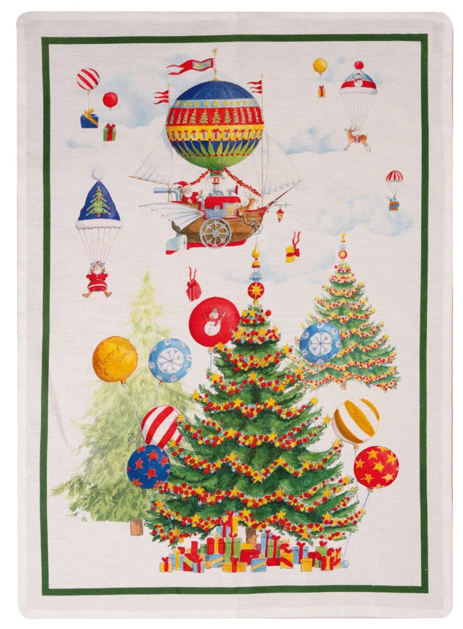 TESSITURA TOSCANA TELERIE Air Christmas - Canovaccio 50X70CM