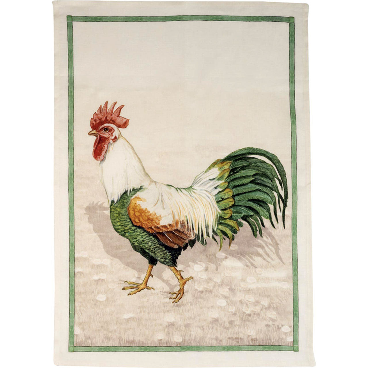 Tessitura Toscana Teleria ROOSTER CANOVACCIO DA CUCINA DI LINO