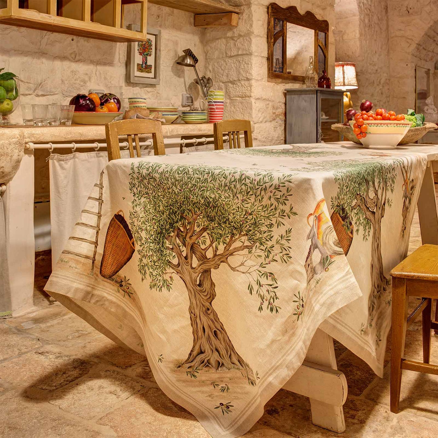Tessitura Toscana Teleria Tovaglia DOP 170x270