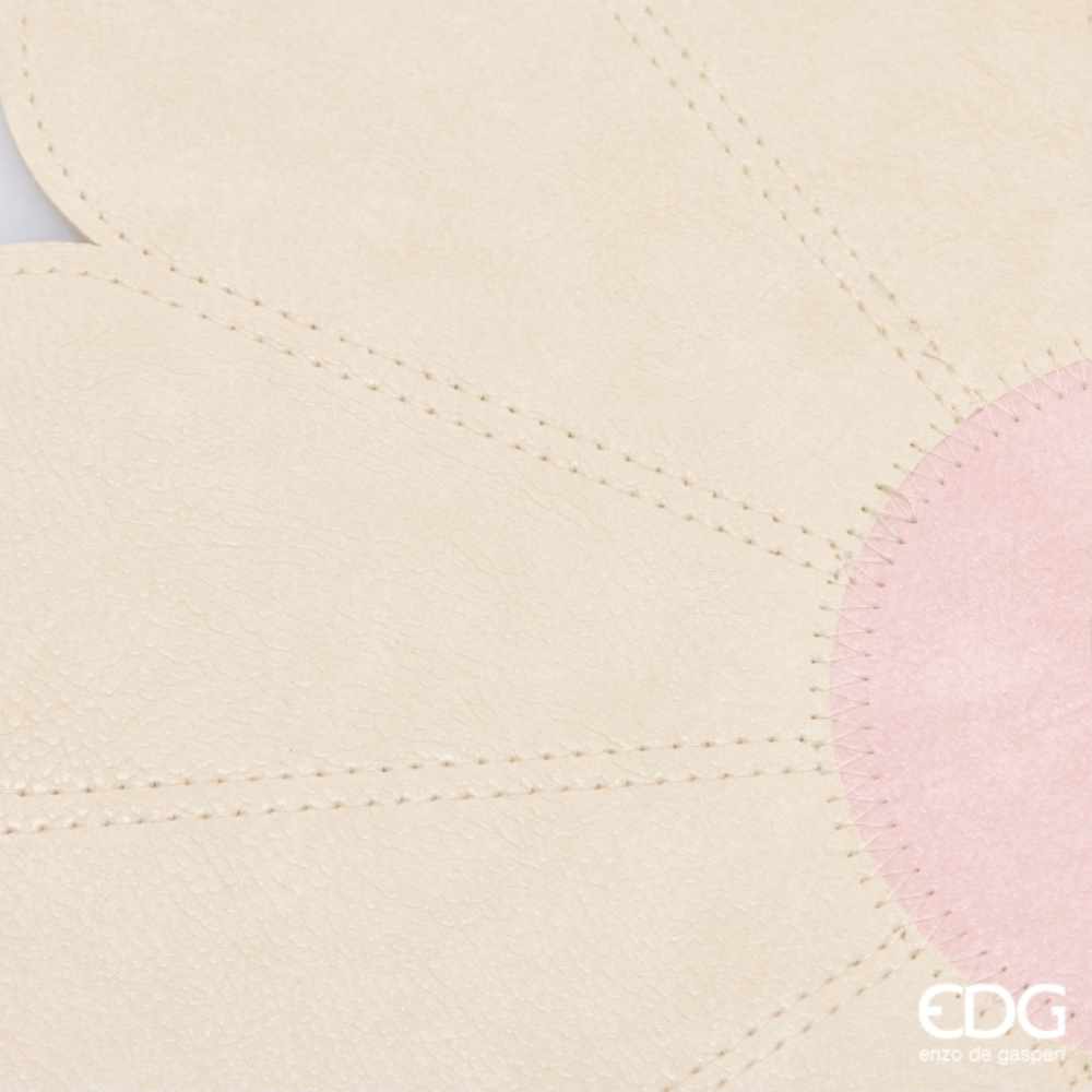 EDG · Enzo De Gasperi · Tovaglietta Margherita Rosa Cipria · Ø 38 cm