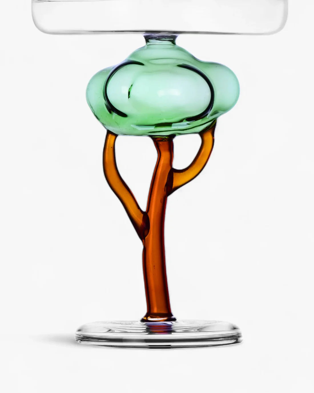 Ichendorf Savannah piatto con piede baobab - h. 22 cm. - 8.66 in.