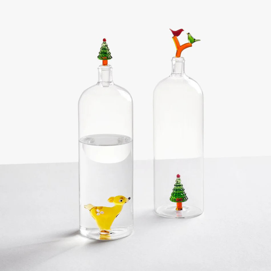 Ichendorf Milano Woodland Tales bottiglia lonely fawn & wish tree by Alessandra Baldereschi