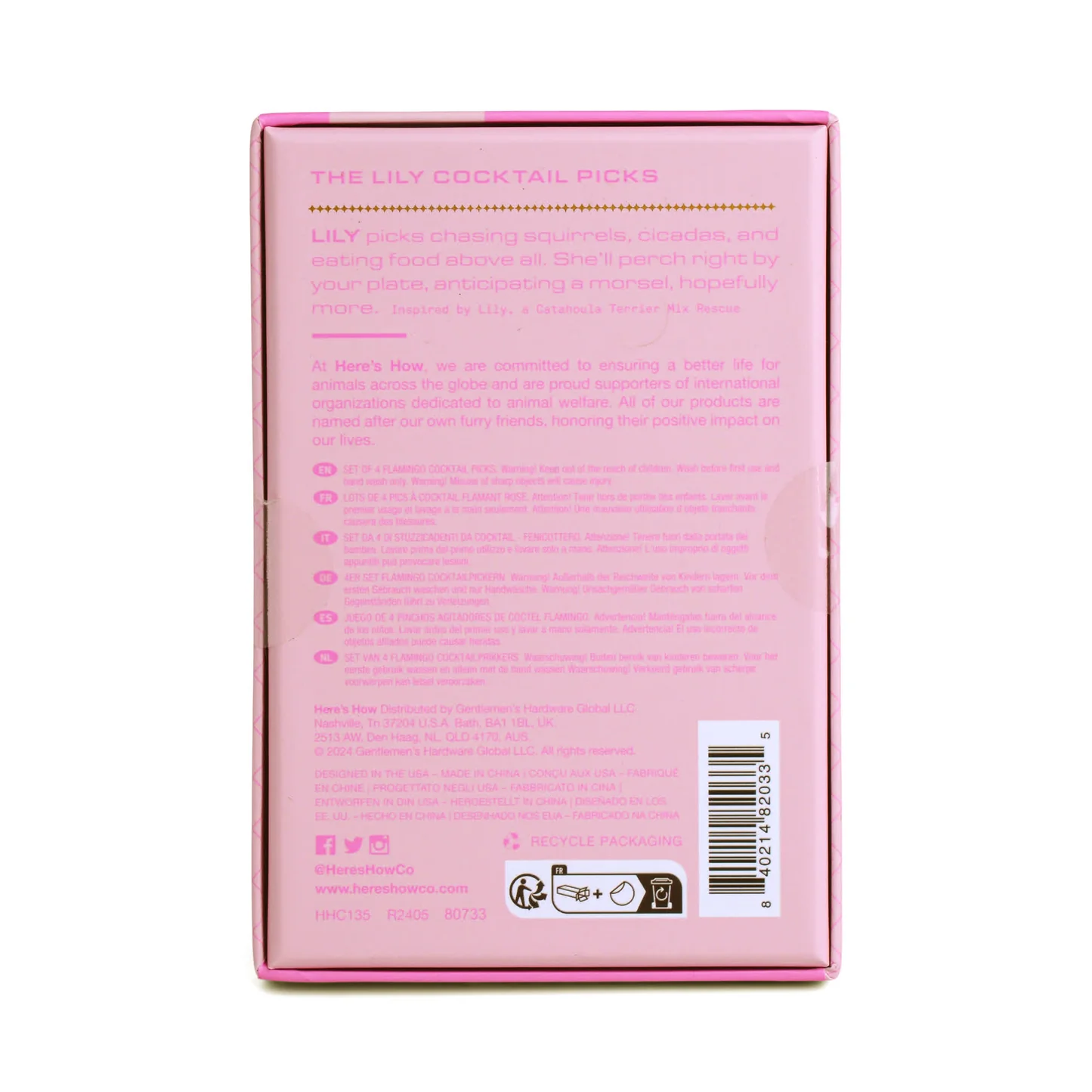 I COCKTAIL DI GIGLIO FENICOTTERO