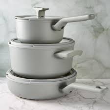 BergHOFF Tegame con coperchio antiaderente Balance Moonmist 26cm