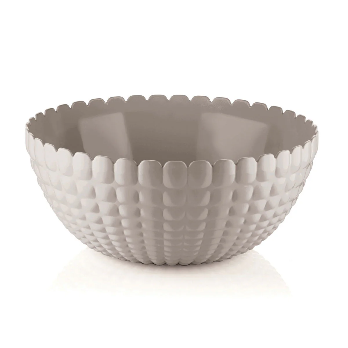 Guzzini Contenitore Tiffany Tortora in Resina D30 cm