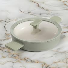 BergHOFF Casseruola antiaderente con coperchio Balance Sage 26cm
