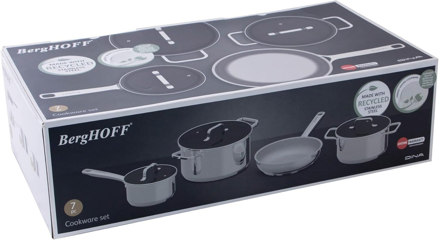 BergHOFF Set batteria di Pentole 7pz Helix