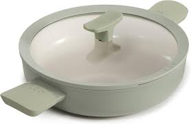 BergHOFF Casseruola antiaderente con coperchio Balance Sage 26cm