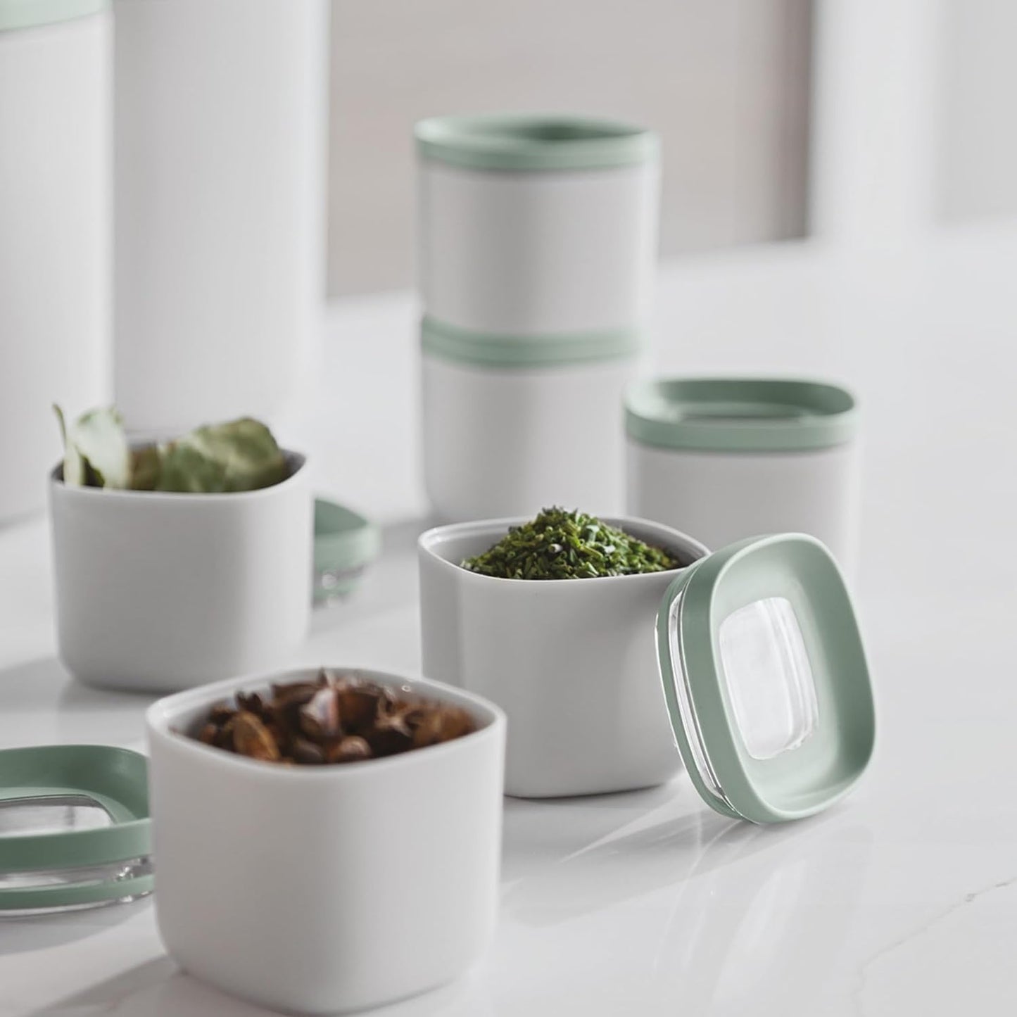 BergHOFF Set di 4 piccoli contenitori per alimenti e spezie Balance