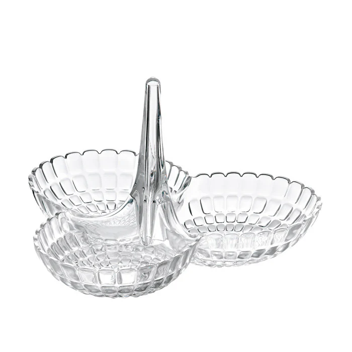 Guzzini Antipastiera Tiffany 25x23,5 cm Trasparente