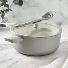 BergHOFF Casseruola antiaderente con coperchio Balance Sage 28cm