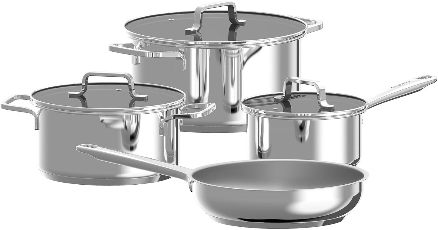 BergHOFF Set batteria di Pentole 7pz Helix
