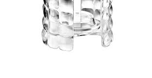 Guzzini Portabicchieri Tiffany in Resina Trasparente