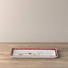 Villeroy & Boch Winter Bakery Delight Vassoio rettangolare 23.4 x27.5 cm