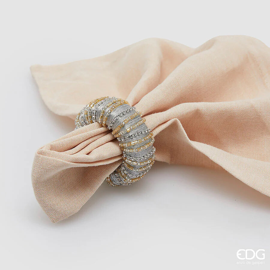 EDG Enzo De Gasperi Portatovaglioli Luxury Rotondo D 6 Cm Gold