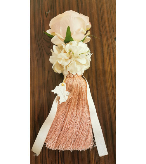 NAPPINA CON BOCCIOLO ROSA CHIARO