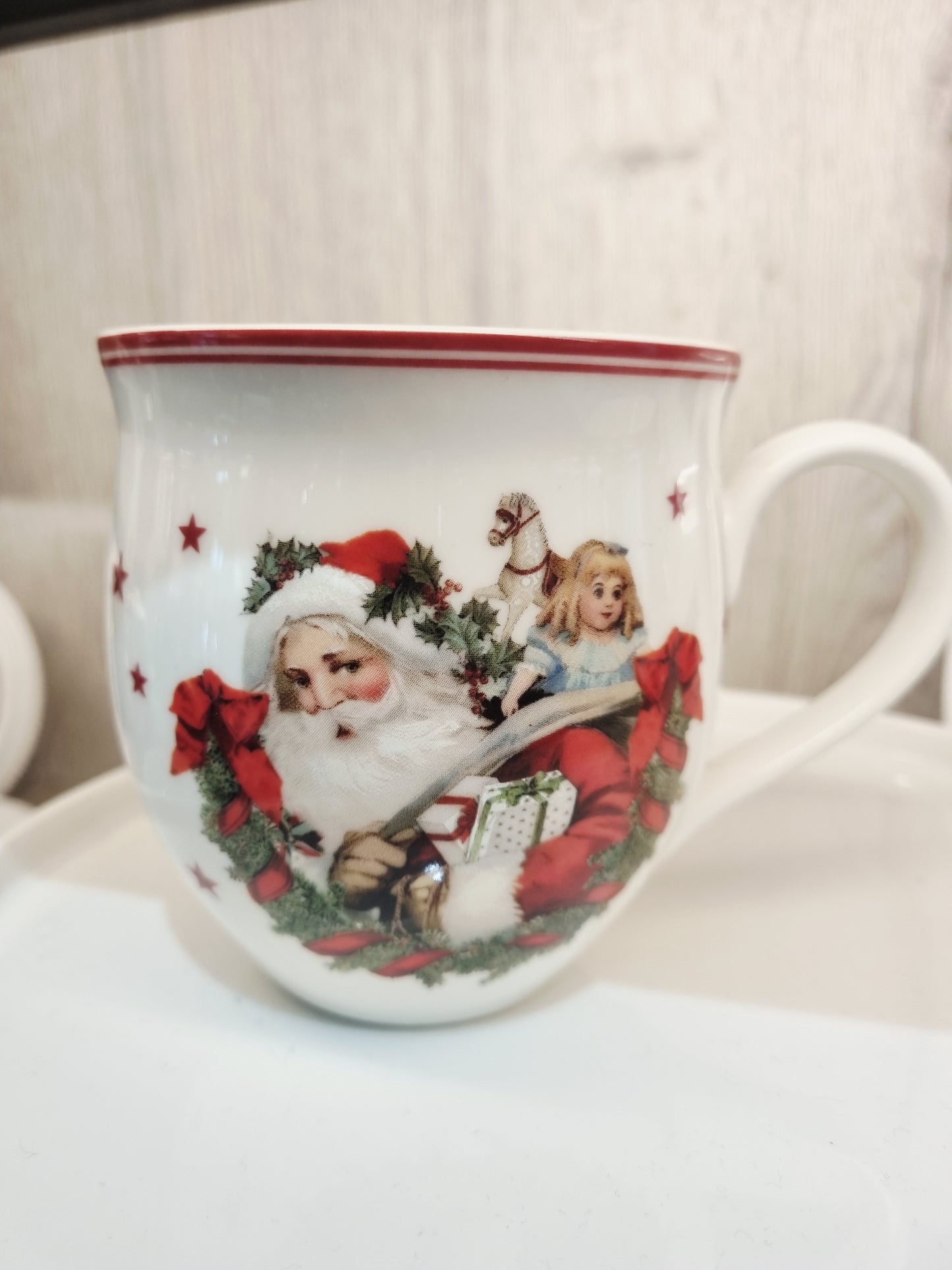 Villeroy & Boch : tazza con manico Babbo Natale