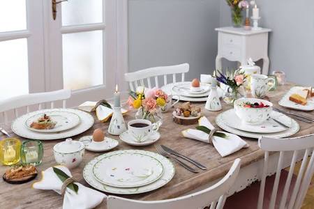Villeroy & Boch - Colourful Spring Zuccheriera Verde, Lavabile in Lavastoviglie, Porcellana Premium