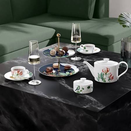 Villeroy & Boch Avarua Zuccheriera multicolore, 290 ml, Premium Bone Porcelain
