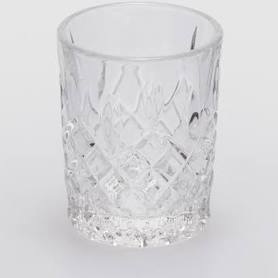 EDG Enzo De Gasperi Bicchiere Sfaccettato Rotondo H 6,2 Cm D 5 Cm 4 Pz