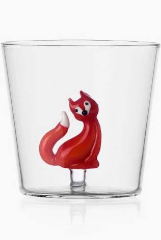 Ichendorf Milano Bicchiere Volpe arancio Woodland Tales