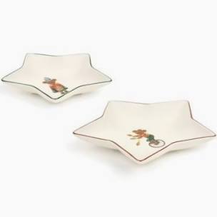 Nuvole di Stoffa Set 2 piatti stella Bear