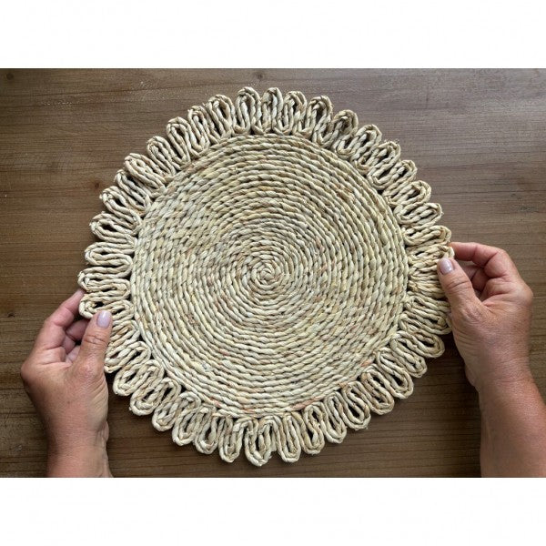 Blanc Mariclo' Sotto Piatto Decorativo
