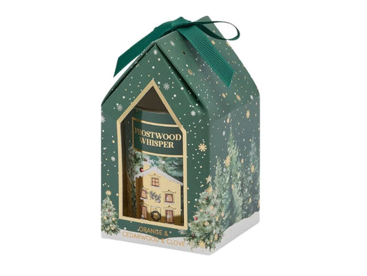 Edg Enzo De Gasperi Candela Noel Verde Profumata al Cardamomo H8 Ø7 cm